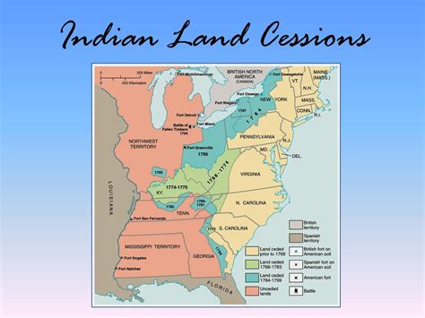Indian Land Cessions In The U S Michigan 1 Map 29 United States