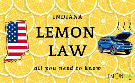 Indiana Lemon Law Your Consumer Guide Indiana Lemon Law Your Consumer Guide