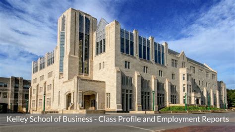 Indiana University Kelley School Of Business Kelley Mba Program