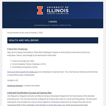 Inews Guidelines And Policies Student Affairs Uiuc