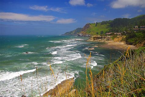 Inlet At Devils Punchbowl State Park Oregon Photograph By Rich Walter Inlet At Devils Punchbowl State Park Oregon Photograph By Rich Walter