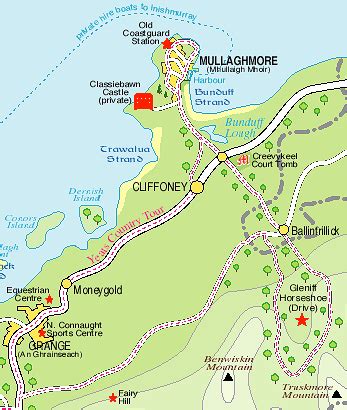 Innisfree Ireland Map
