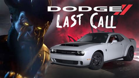 Insane Reveal The 1 025Hp Challenger Demon 170 The End Of An Era