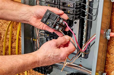 Install A New 240 Volt 50 Amp Cable For Electrical Range Part 3 Connection To Circuit Breaker Install A New 240 Volt 50 Amp Cable For Electrical Range Part 3 Connection To Circuit Breaker