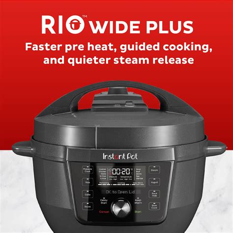 Instant Pot Rio Wide Plus Multi Cooker