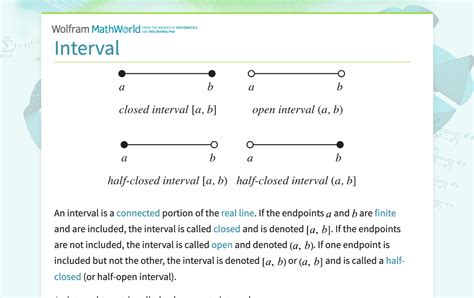 Interval Meaning in Math Simplified