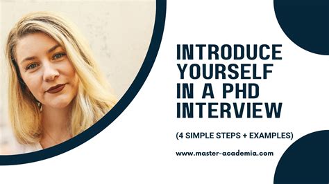 Introduce Yourself In A Phd Interview 4 Simple Steps Examples Introduce Yourself In A Phd Interview 4 Simple Steps Examples