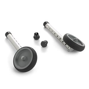 Invacare 5 Walker Wheels With Glide Tips