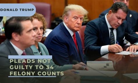 Investing Com On Twitter Trump Pleads Not Guilty To 34 Felony Counts