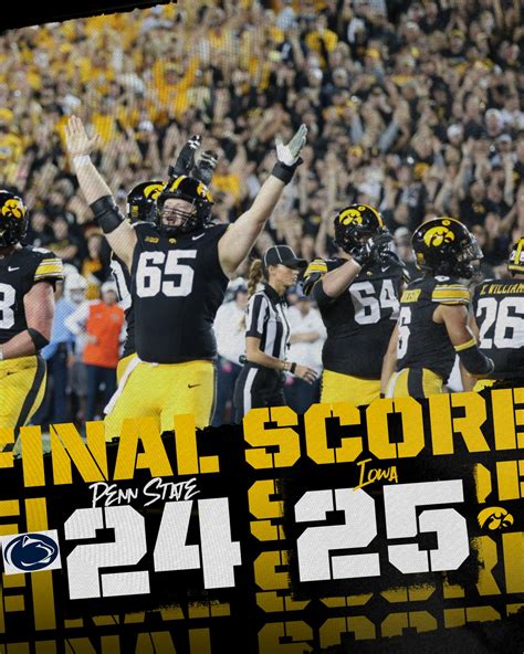Iowa Wins Ncaa Thriller Hawkeye Beacon Iowa Hawkeyes Football