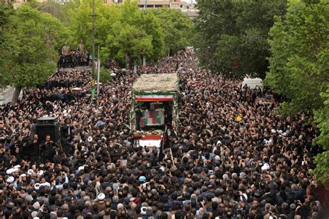 Iran Begins Funeral Events For President Raisi And Others Killed In Helicopter Crash Pbs News