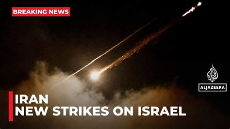 Iran Launches New Wave Of Attacks On Israel In Response To Israeli