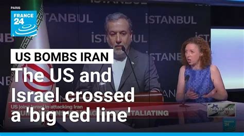 Iran Says That The Us And Israel Crossed A Big Red Line