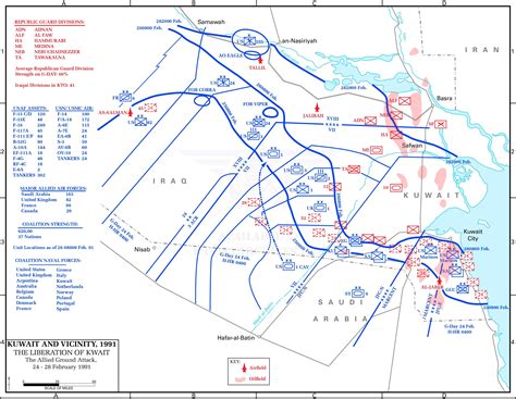 Iraq War Maps 1991 2011 Battle Archives