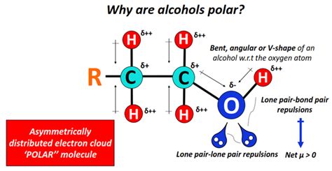 Is Alcohol Polar Or Nonpolar Polarity Of Alcohol