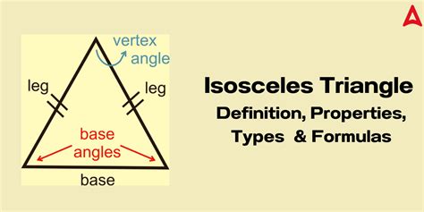 Isosceles Triangle Definition Angles Properties Examples