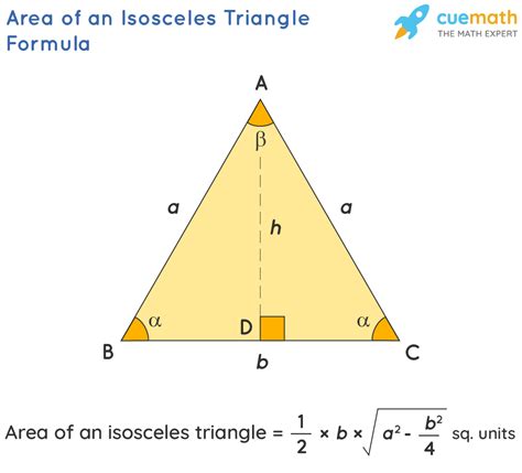 Isosceles Triangle Properties Angles Area Formula And Types