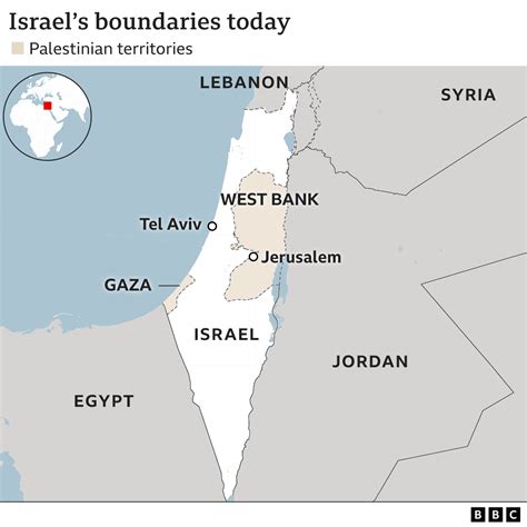 Israel Amp 39 S Borders Explained In Maps Bbc News