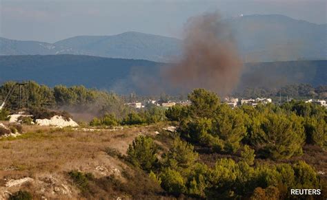 Israel Lebanon Border Fire Stokes Fears Of Wider War