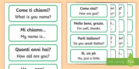 Italian Phrases Word Cards Italian Resources Twinkl Italian Phrases Word Cards Italian Resources Twinkl