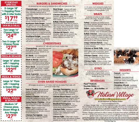 Italian Village Pizza Greensburg Pa 15601 Menu Reviews Hours Italian Village Pizza Greensburg Pa 15601 Menu Reviews Hours