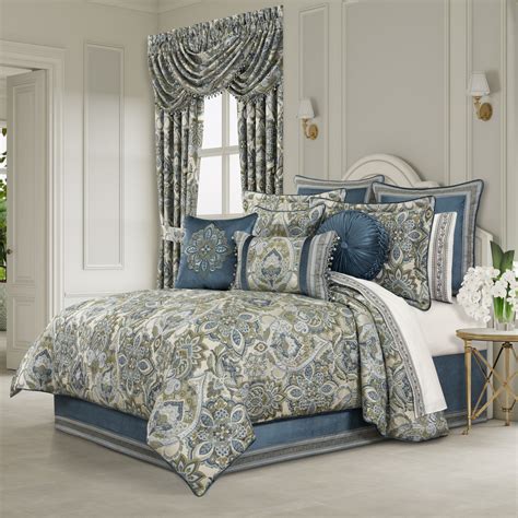 J Queen Bedding J Queen New York Aurora 4 Pc Comforter Set Queen
