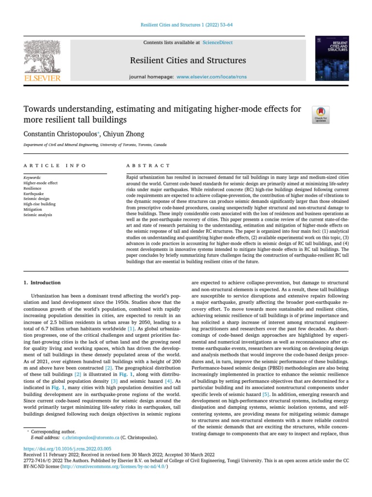 J6 Rcns Rcns 5 Towards Understanding Estimating And Mitigating Higher Mode Effects Pdf J6 Rcns Rcns 5 Towards Understanding Estimating And Mitigating Higher Mode Effects Pdf