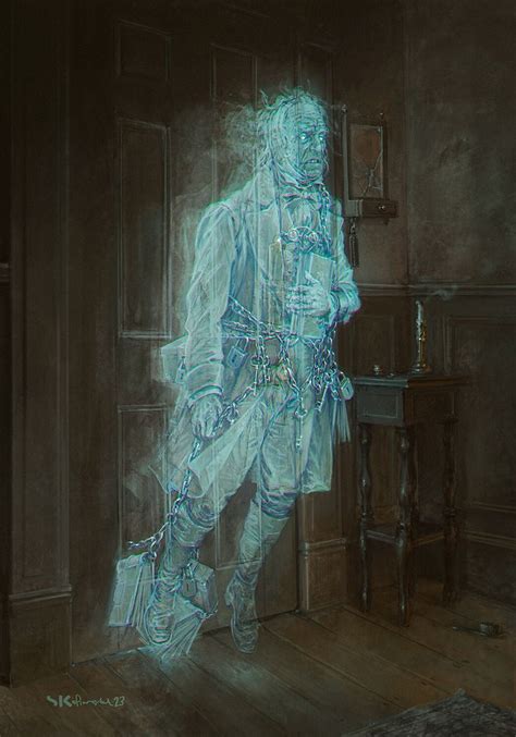 Jacob Marley S Ghost Charles Dickens A Christmas Carol Scrooge 1951