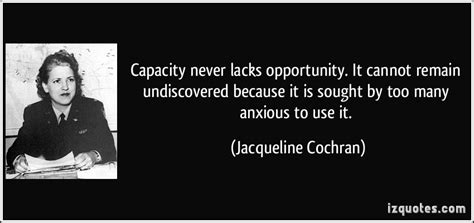 Jacqueline Cochran Quotes Quotesgram
