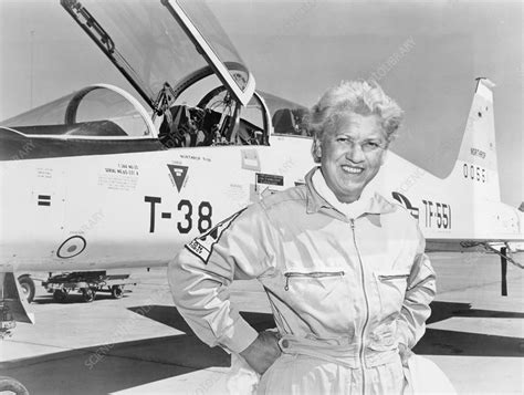 Jacqueline Cochran Us Aviator Stock Image C050 7024 Science
