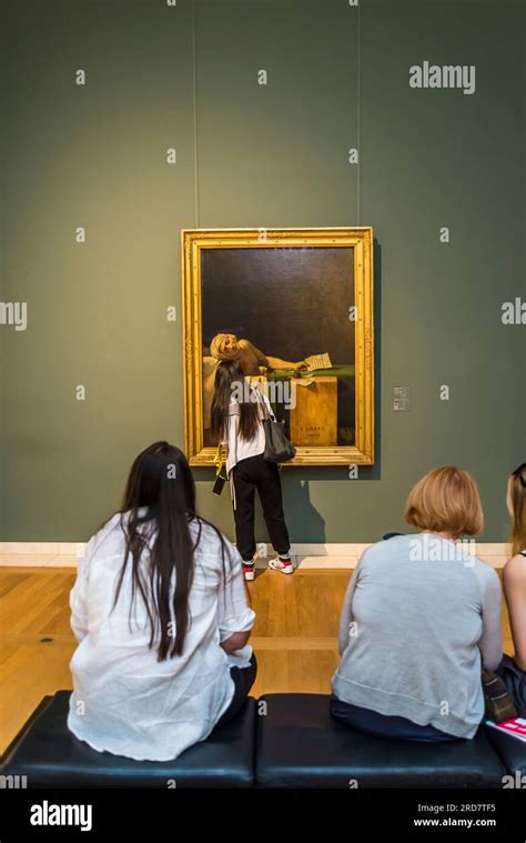 Jacques Louis David Painting The Death Of Marat Old Masters Museum