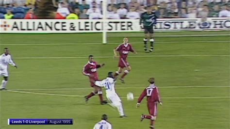 Jamie Redknapp And John Barnes Reminisce About Playing Against Leeds United And Tony Yeboah The Ghana Striker Ended Up Scoring One Of The Most Iconic Goals The Premier League Has Seen