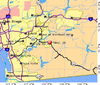 Jamul California Ca 91935 91978 Profile Population Maps Real