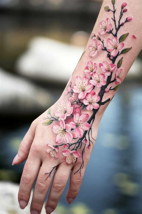 Japanese Cherry Blossom Tree Tattoo Bronctattooaus Com
