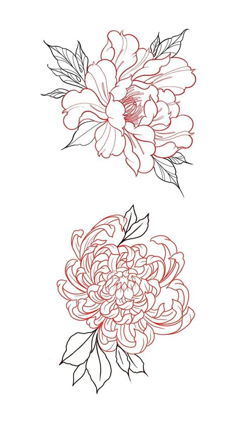 Japanese Flower Wrist Tattoos