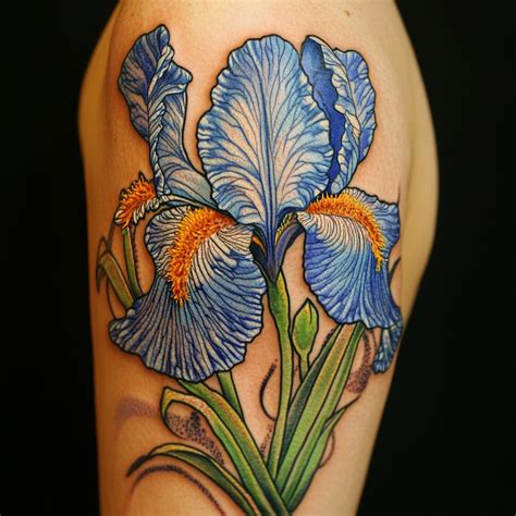 Japanese Iris Tattoos The Iris Flower Meanings Images Amp Insights