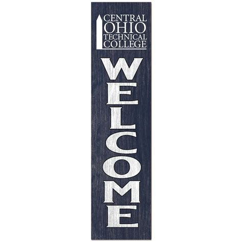 Jardine Central Ohio Technical College 12 Amp Quot X 48 Amp Quot Outdoor Leaner Welcome Jardine Central Ohio Technical College 12 Amp Quot X 48 Amp Quot Outdoor Leaner Welcome