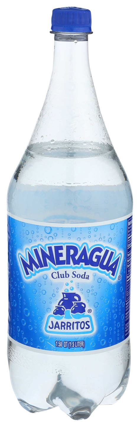 Jarritos Mineragua Club Soda 1 5 Liter 8 Per Case