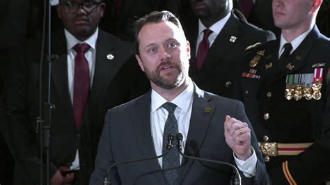 Jason Carter Speaks At State Funeral Of Former President Jimmy Carter