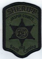 Jasper County South Carolina Sheriff Swat Old Style Darker Green Jasper County South Carolina Sheriff Swat Old Style Darker Green