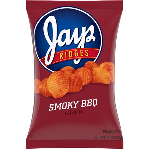 Jays Ridges Potato Chips Smoky Bbq 2 5 Oz Bag 5 Bags Ebay