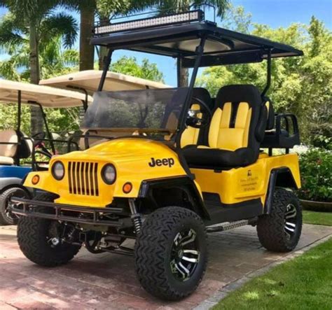 Top Benefits of Upgrading to a Jeep Golf Cart for Your Course