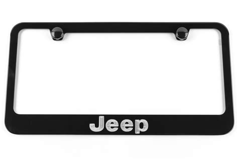 Enhance Your Ride: Top Jeep License Plate Frame Styles for 2024