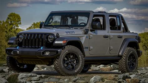 Jeep Wrangler 4Xe Willys Nuova Versione Del Fuoristrada Ispirata Al