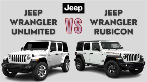 Jeep Wrangler Sport Vs Rubicon Differences Explained