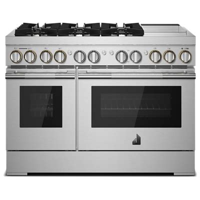 Jenn Air Jdsp548hl 48 Inch Freestanding Range With Chrome Infused