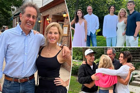 Jerry Seinfeld Poses For Rare Snap With All Three Of His Children At