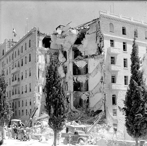 Jerusalem King David Hotel Bombing