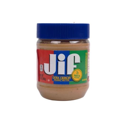 Jif Crunchy Peanut Butter 12 Oz