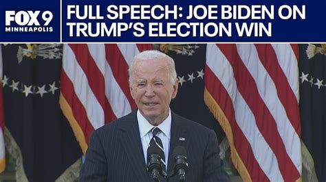Joe Biden Addresses The Nation After Trump S Win Full Speech Youtube Joe Biden Addresses The Nation After Trump S Win Full Speech Youtube